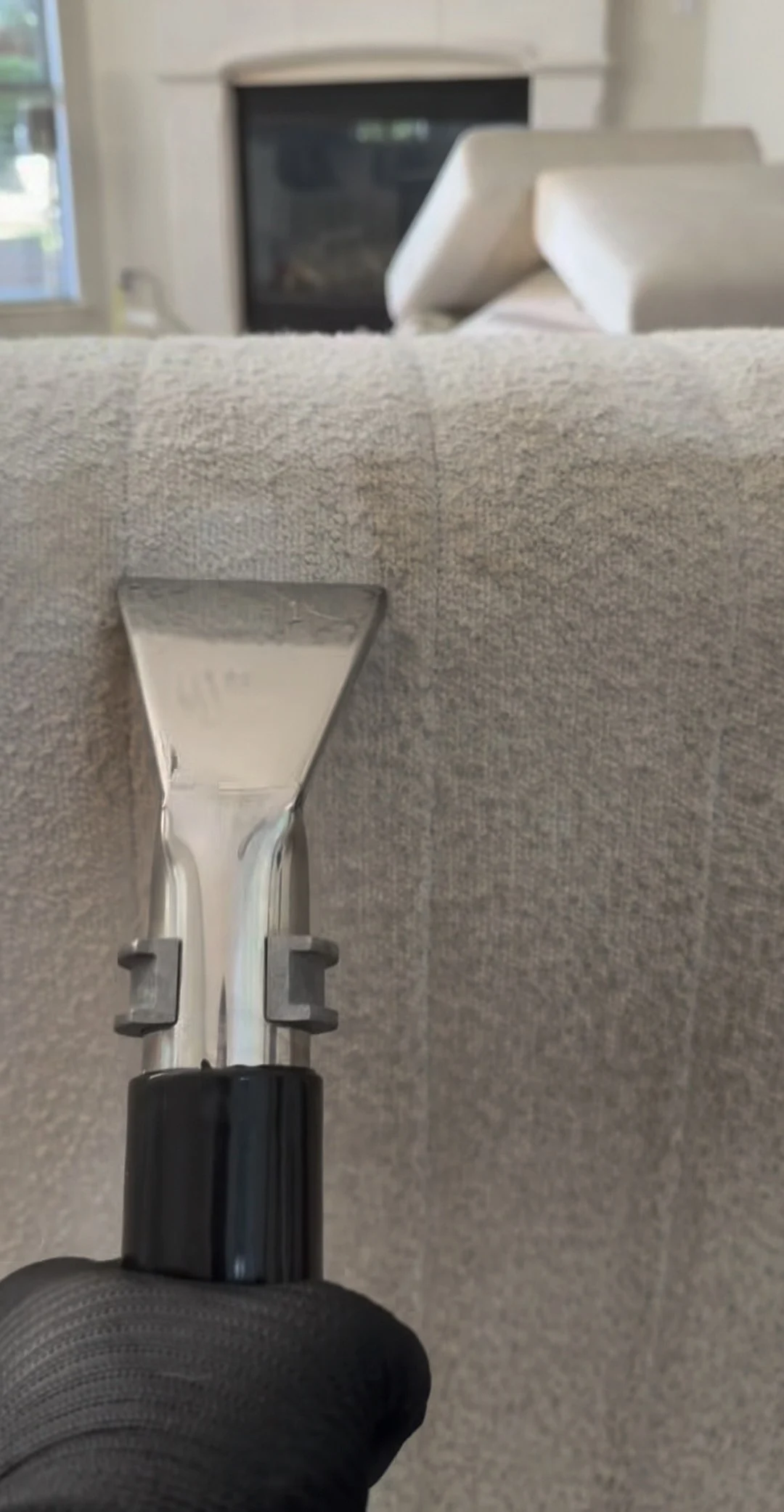 Upholstery cleaning video thumbnail
